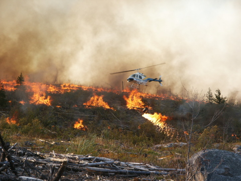 Prescribed Fire Service Helicopter